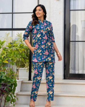 Blue Co-Ords Set for Stylish Everyday Casual Wear